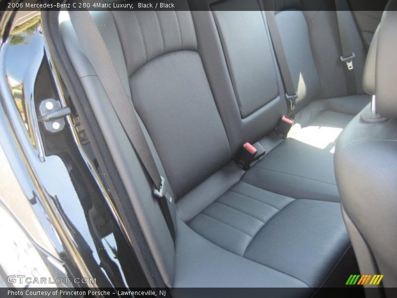 Black / Black 2006 Mercedes-Benz C 280 4Matic Luxury