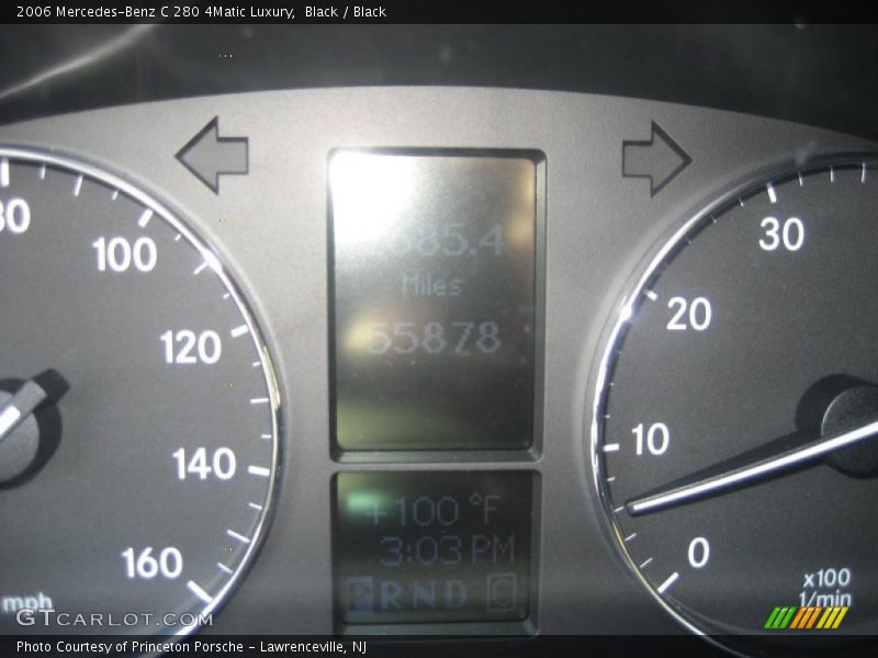 Black / Black 2006 Mercedes-Benz C 280 4Matic Luxury