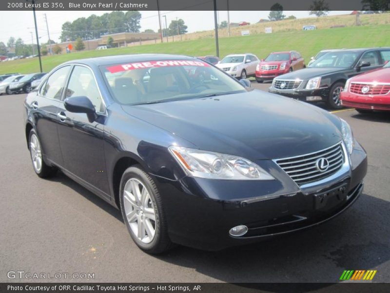 Blue Onyx Pearl / Cashmere 2008 Lexus ES 350