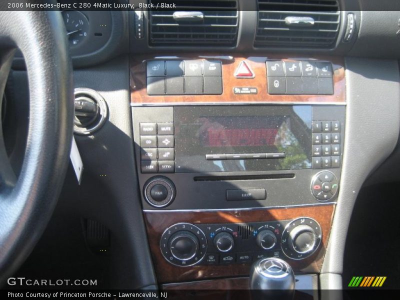 Black / Black 2006 Mercedes-Benz C 280 4Matic Luxury