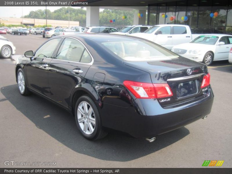 Blue Onyx Pearl / Cashmere 2008 Lexus ES 350
