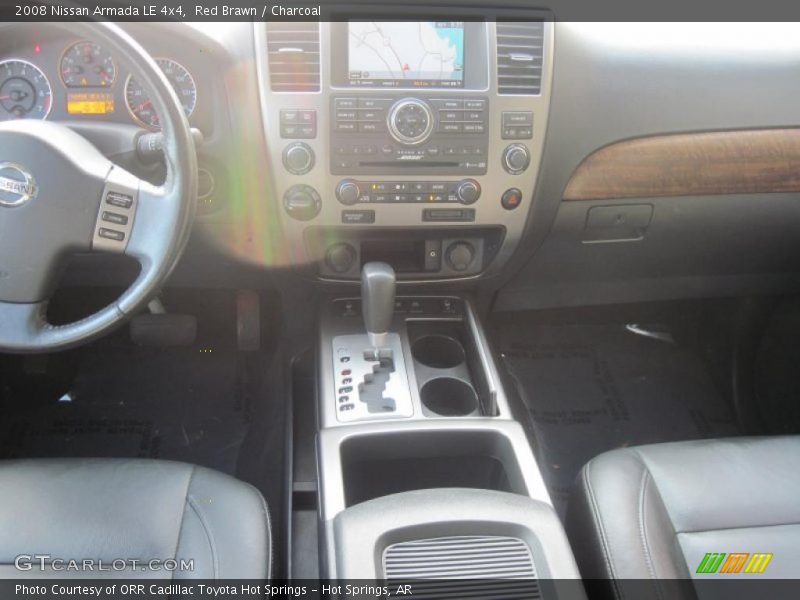 Red Brawn / Charcoal 2008 Nissan Armada LE 4x4