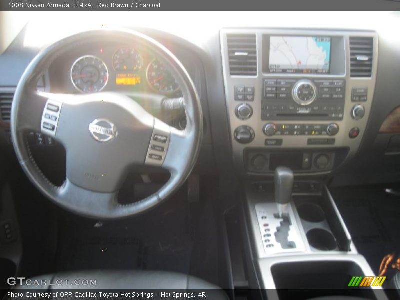 Red Brawn / Charcoal 2008 Nissan Armada LE 4x4
