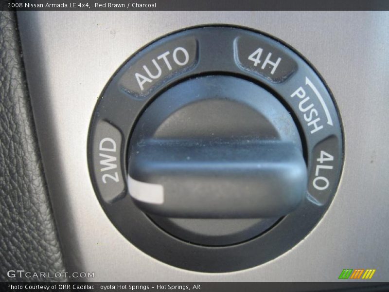 Red Brawn / Charcoal 2008 Nissan Armada LE 4x4