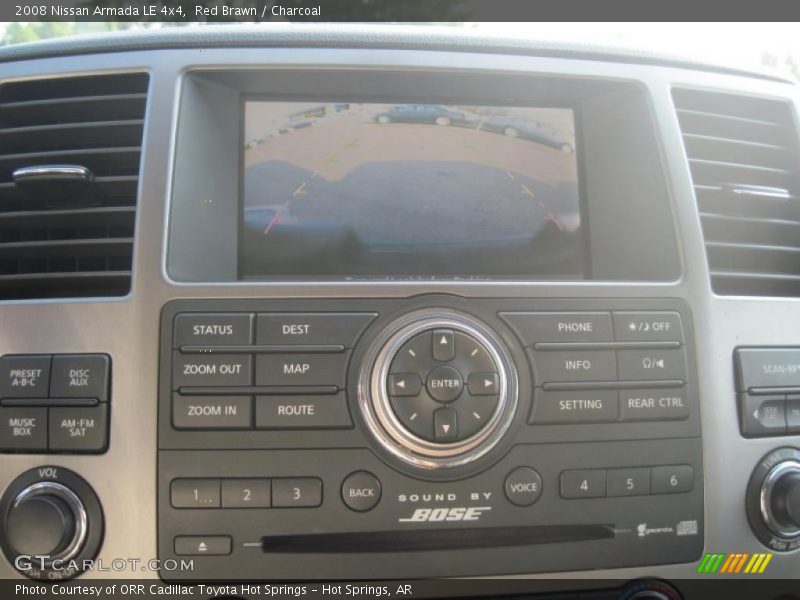 Red Brawn / Charcoal 2008 Nissan Armada LE 4x4