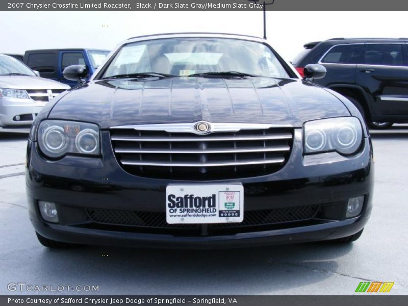 Black / Dark Slate Gray/Medium Slate Gray 2007 Chrysler Crossfire Limited Roadster