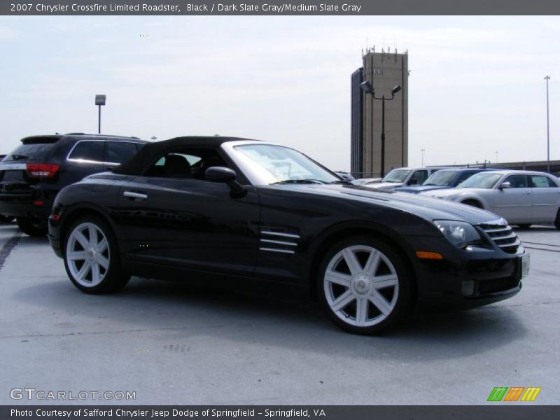 Black / Dark Slate Gray/Medium Slate Gray 2007 Chrysler Crossfire Limited Roadster