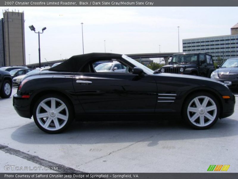 Black / Dark Slate Gray/Medium Slate Gray 2007 Chrysler Crossfire Limited Roadster