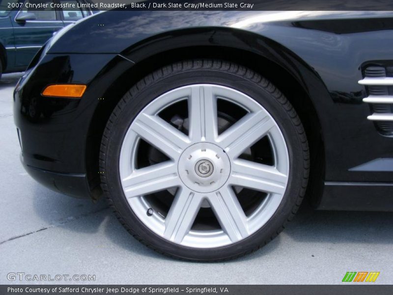 Black / Dark Slate Gray/Medium Slate Gray 2007 Chrysler Crossfire Limited Roadster