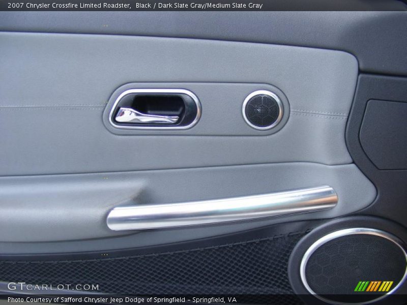 Black / Dark Slate Gray/Medium Slate Gray 2007 Chrysler Crossfire Limited Roadster