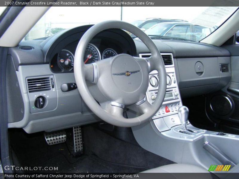 Black / Dark Slate Gray/Medium Slate Gray 2007 Chrysler Crossfire Limited Roadster