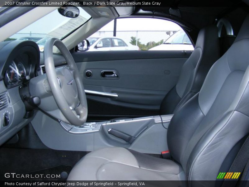 Black / Dark Slate Gray/Medium Slate Gray 2007 Chrysler Crossfire Limited Roadster