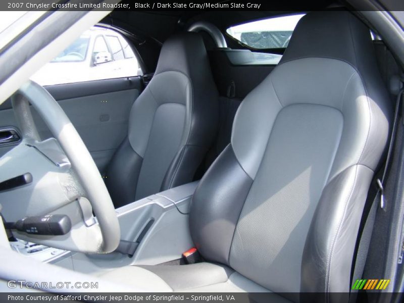 Black / Dark Slate Gray/Medium Slate Gray 2007 Chrysler Crossfire Limited Roadster