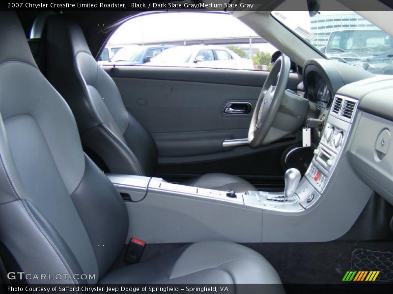 Black / Dark Slate Gray/Medium Slate Gray 2007 Chrysler Crossfire Limited Roadster