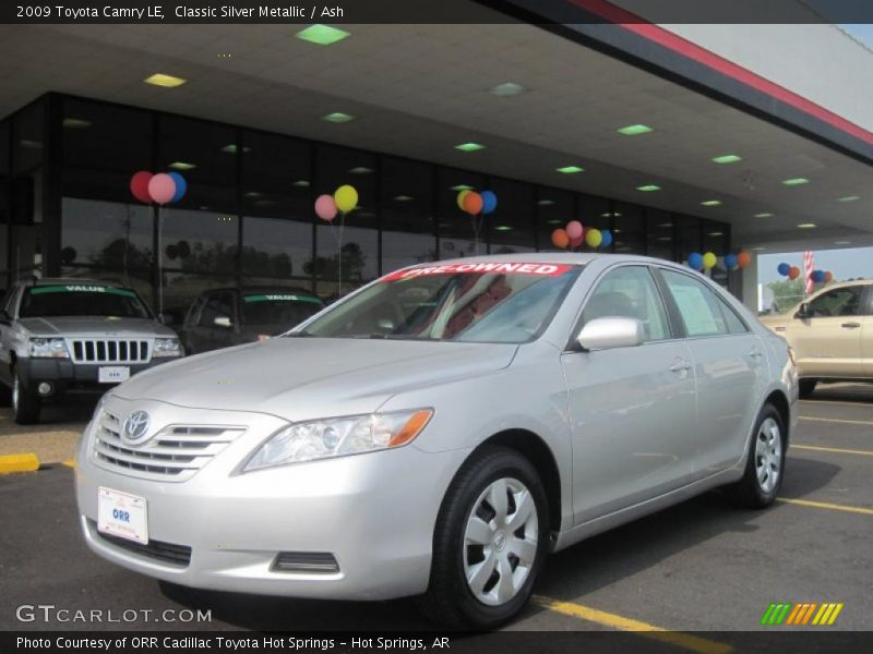 Classic Silver Metallic / Ash 2009 Toyota Camry LE