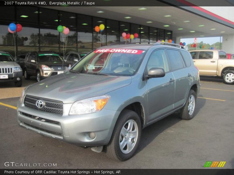 Everglade Metallic / Taupe 2007 Toyota RAV4 4WD