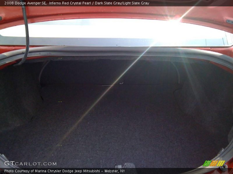 Inferno Red Crystal Pearl / Dark Slate Gray/Light Slate Gray 2008 Dodge Avenger SE