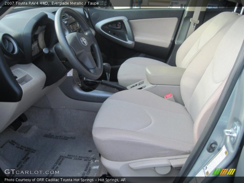 Everglade Metallic / Taupe 2007 Toyota RAV4 4WD
