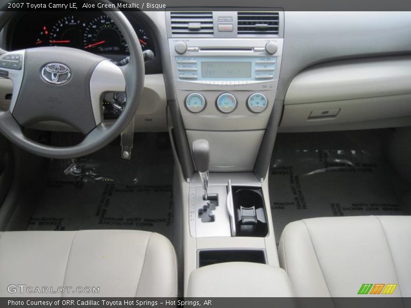 Aloe Green Metallic / Bisque 2007 Toyota Camry LE