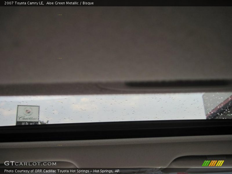 Aloe Green Metallic / Bisque 2007 Toyota Camry LE