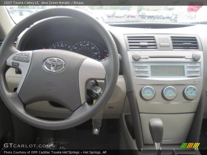 Aloe Green Metallic / Bisque 2007 Toyota Camry LE