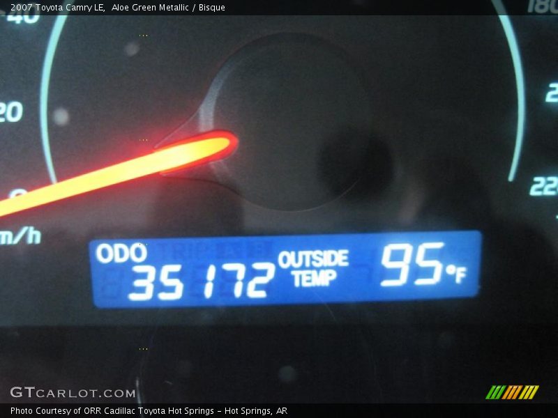 Aloe Green Metallic / Bisque 2007 Toyota Camry LE