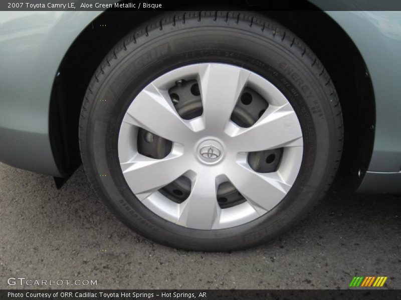 Aloe Green Metallic / Bisque 2007 Toyota Camry LE