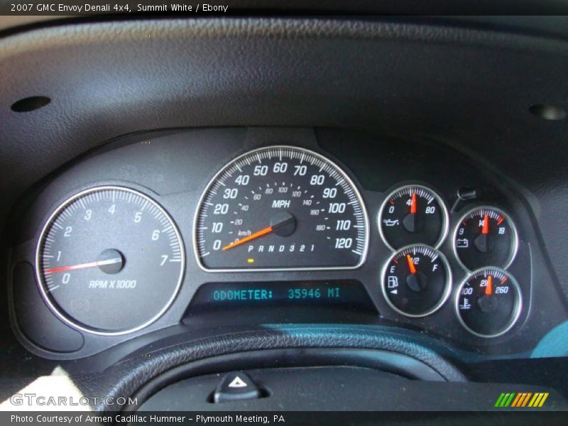 Summit White / Ebony 2007 GMC Envoy Denali 4x4