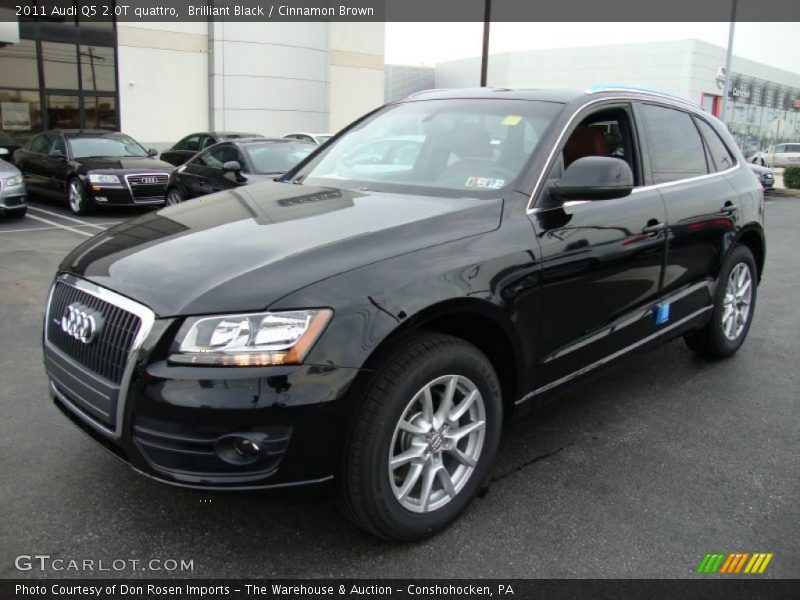 Brilliant Black / Cinnamon Brown 2011 Audi Q5 2.0T quattro