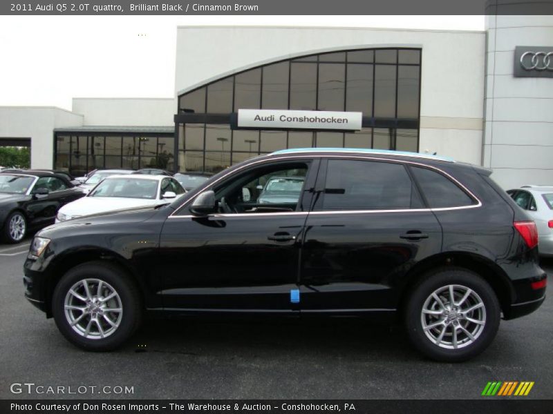 Brilliant Black / Cinnamon Brown 2011 Audi Q5 2.0T quattro