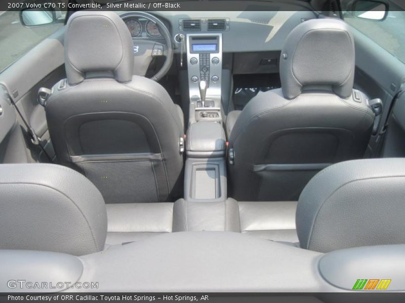 Silver Metallic / Off-Black 2007 Volvo C70 T5 Convertible