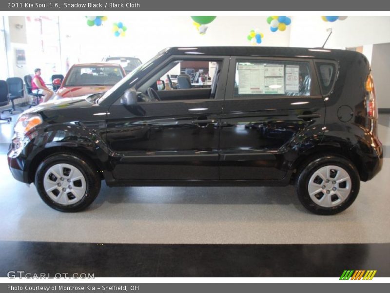 Shadow Black / Black Cloth 2011 Kia Soul 1.6
