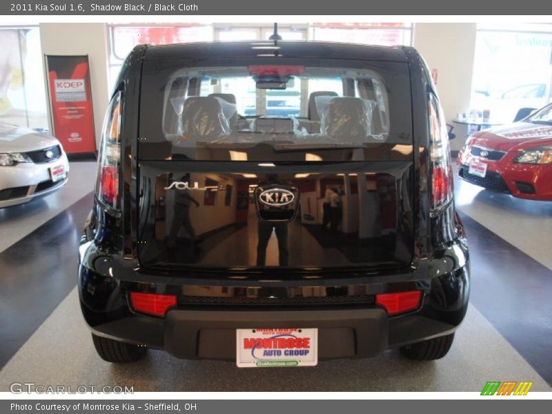 Shadow Black / Black Cloth 2011 Kia Soul 1.6