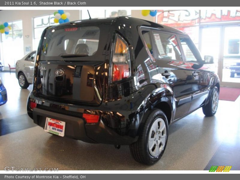 Shadow Black / Black Cloth 2011 Kia Soul 1.6