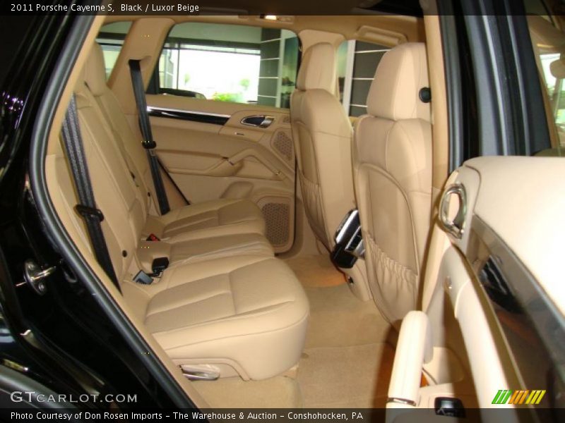 Black / Luxor Beige 2011 Porsche Cayenne S