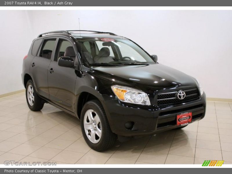 Black / Ash Gray 2007 Toyota RAV4 I4
