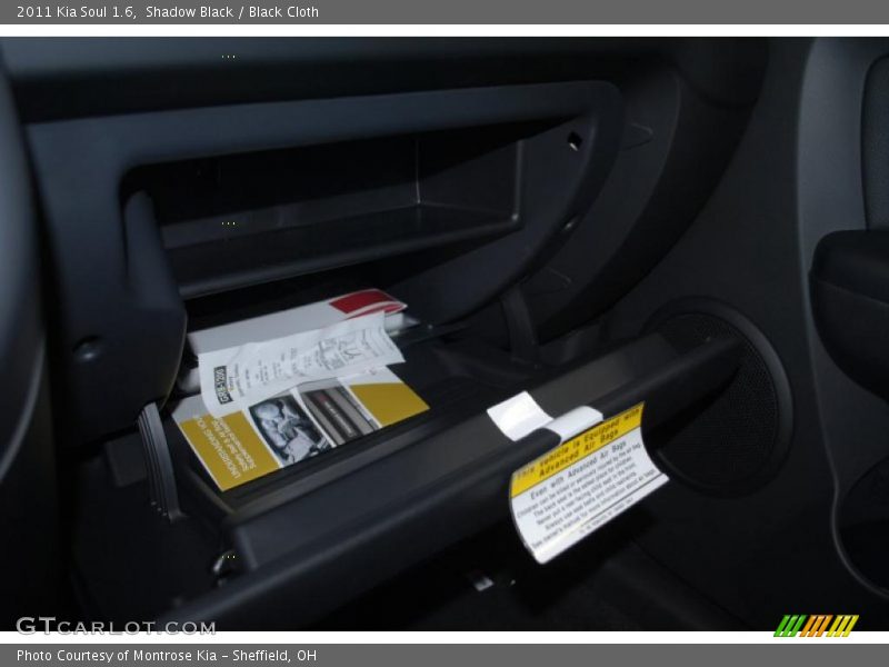 Shadow Black / Black Cloth 2011 Kia Soul 1.6