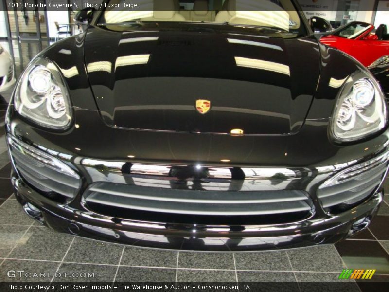 Black / Luxor Beige 2011 Porsche Cayenne S
