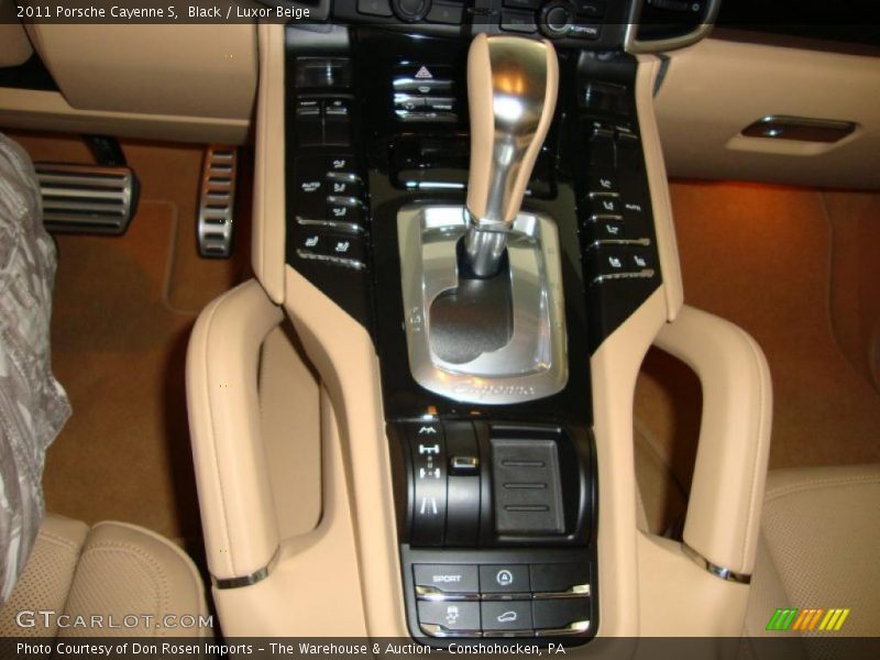Black / Luxor Beige 2011 Porsche Cayenne S