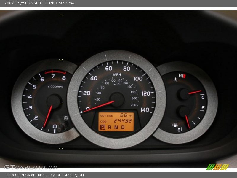 Black / Ash Gray 2007 Toyota RAV4 I4
