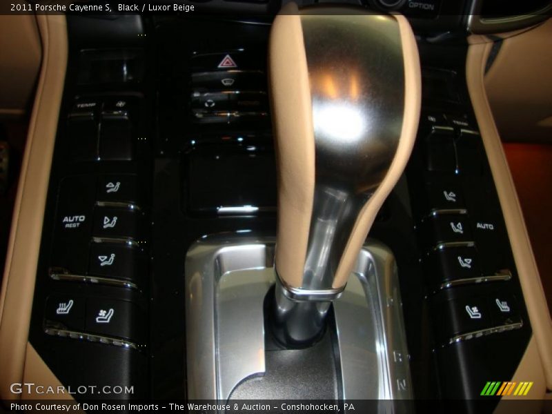 Black / Luxor Beige 2011 Porsche Cayenne S