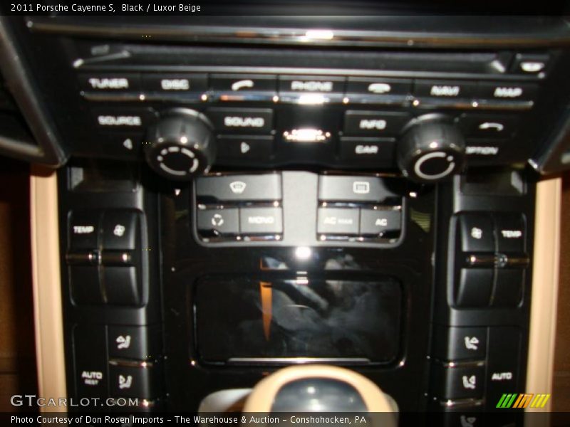 Black / Luxor Beige 2011 Porsche Cayenne S