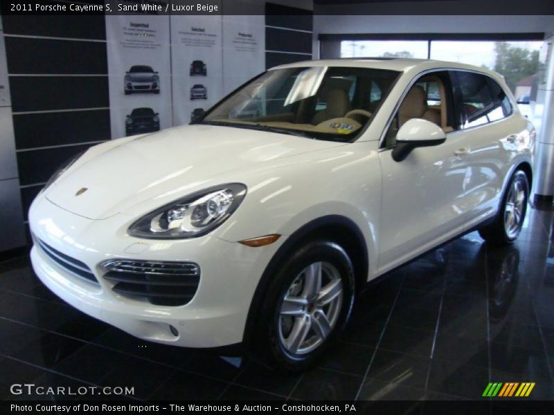 Sand White / Luxor Beige 2011 Porsche Cayenne S