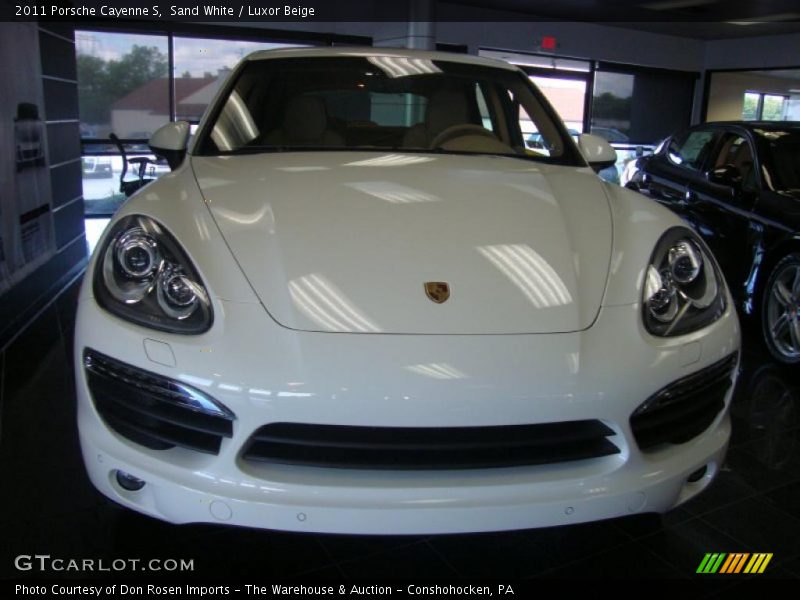 Sand White / Luxor Beige 2011 Porsche Cayenne S