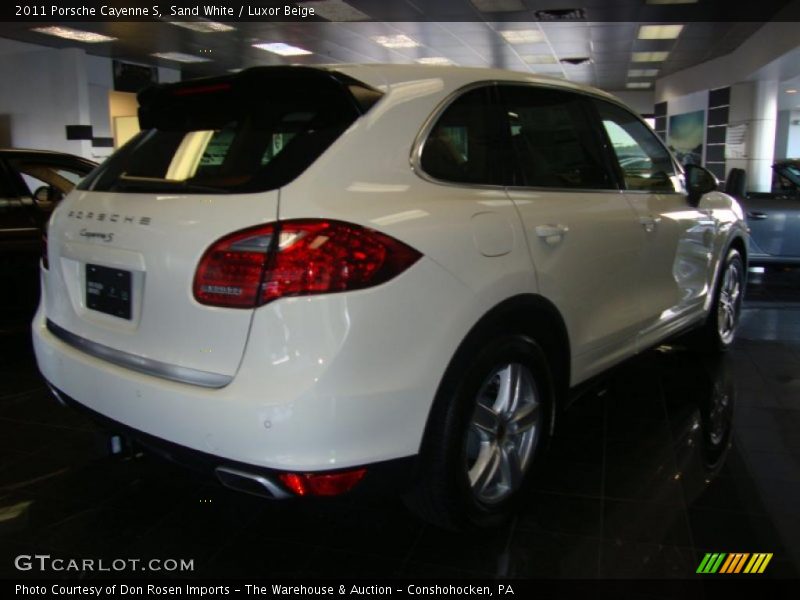 Sand White / Luxor Beige 2011 Porsche Cayenne S