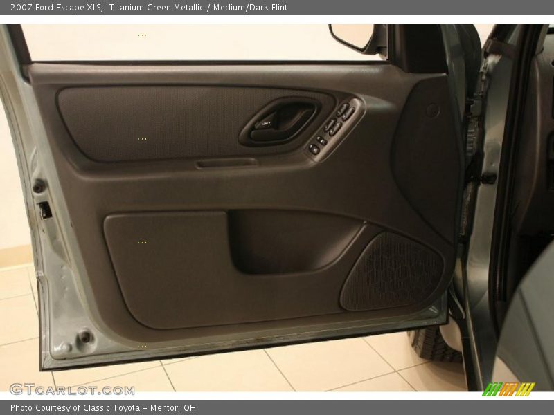 Titanium Green Metallic / Medium/Dark Flint 2007 Ford Escape XLS