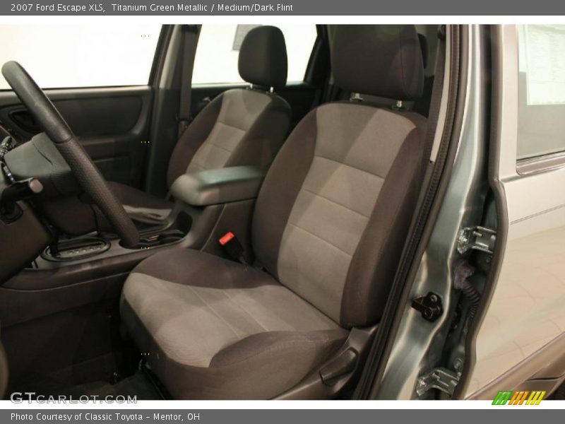 Titanium Green Metallic / Medium/Dark Flint 2007 Ford Escape XLS
