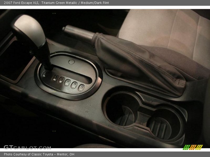 Titanium Green Metallic / Medium/Dark Flint 2007 Ford Escape XLS