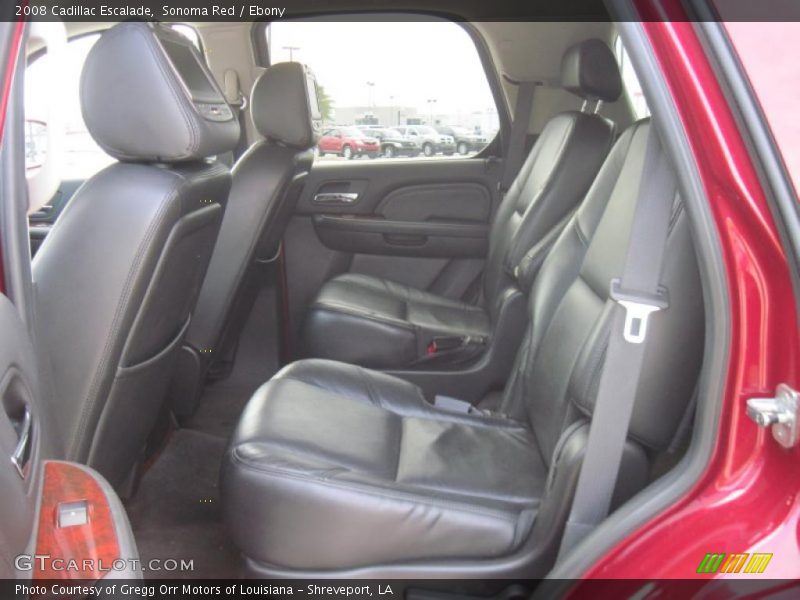 Sonoma Red / Ebony 2008 Cadillac Escalade
