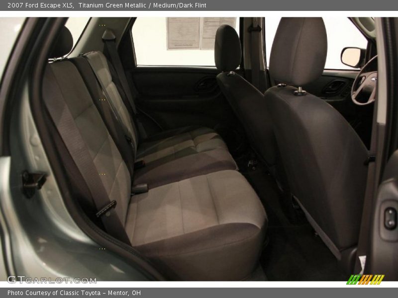 Titanium Green Metallic / Medium/Dark Flint 2007 Ford Escape XLS